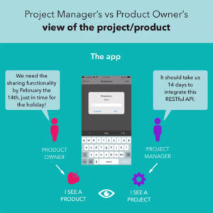 project manager vs product owner TechVision