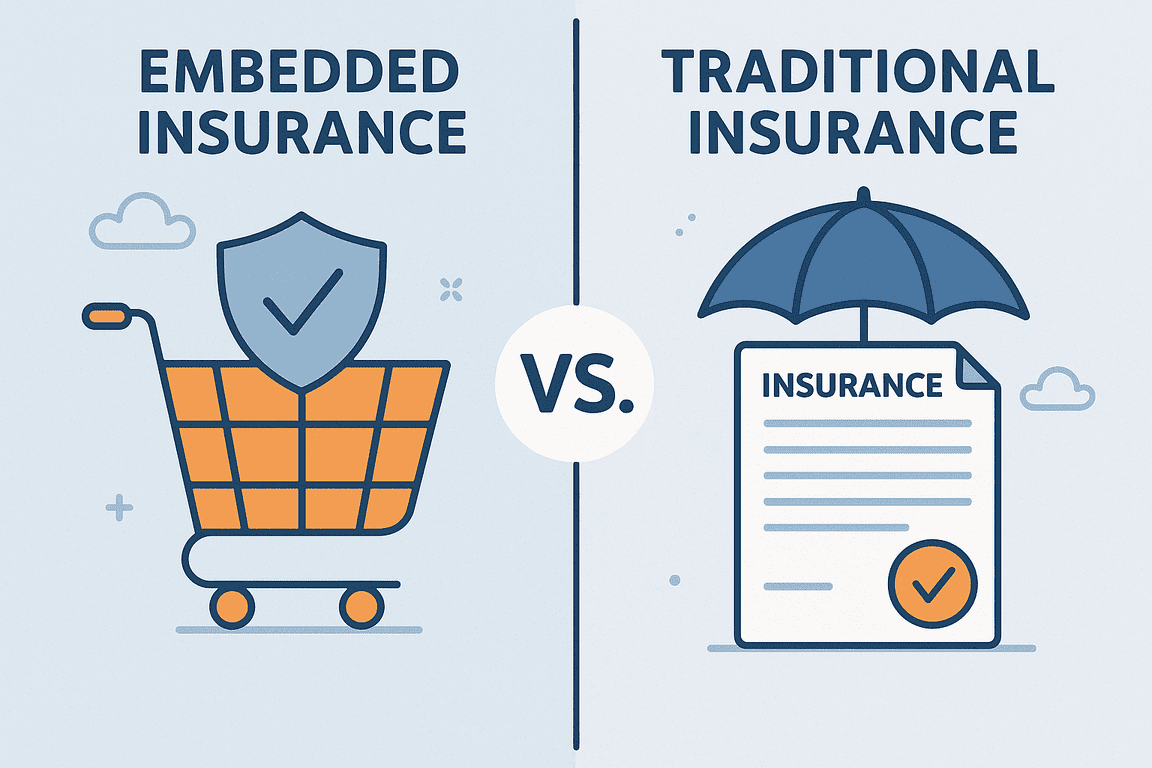 Embedded Insurance vs. Traditional Insurance